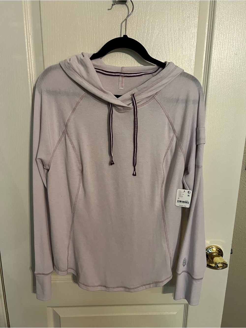 FP Movement by Free People Rose WashHooded Pullover NWT Size M
